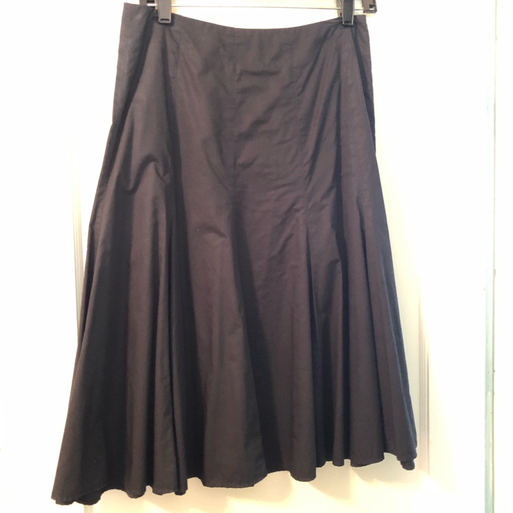 GAP Full Black Midi Skirt
